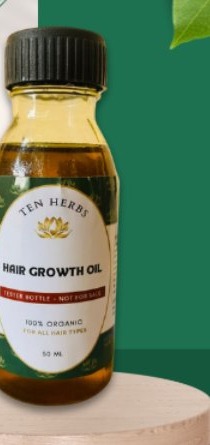 Ten Herbs Hair Growth Oil — 50ml Tester