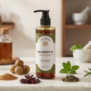 Ten Herbs Hair growth oil - 250ml bottle