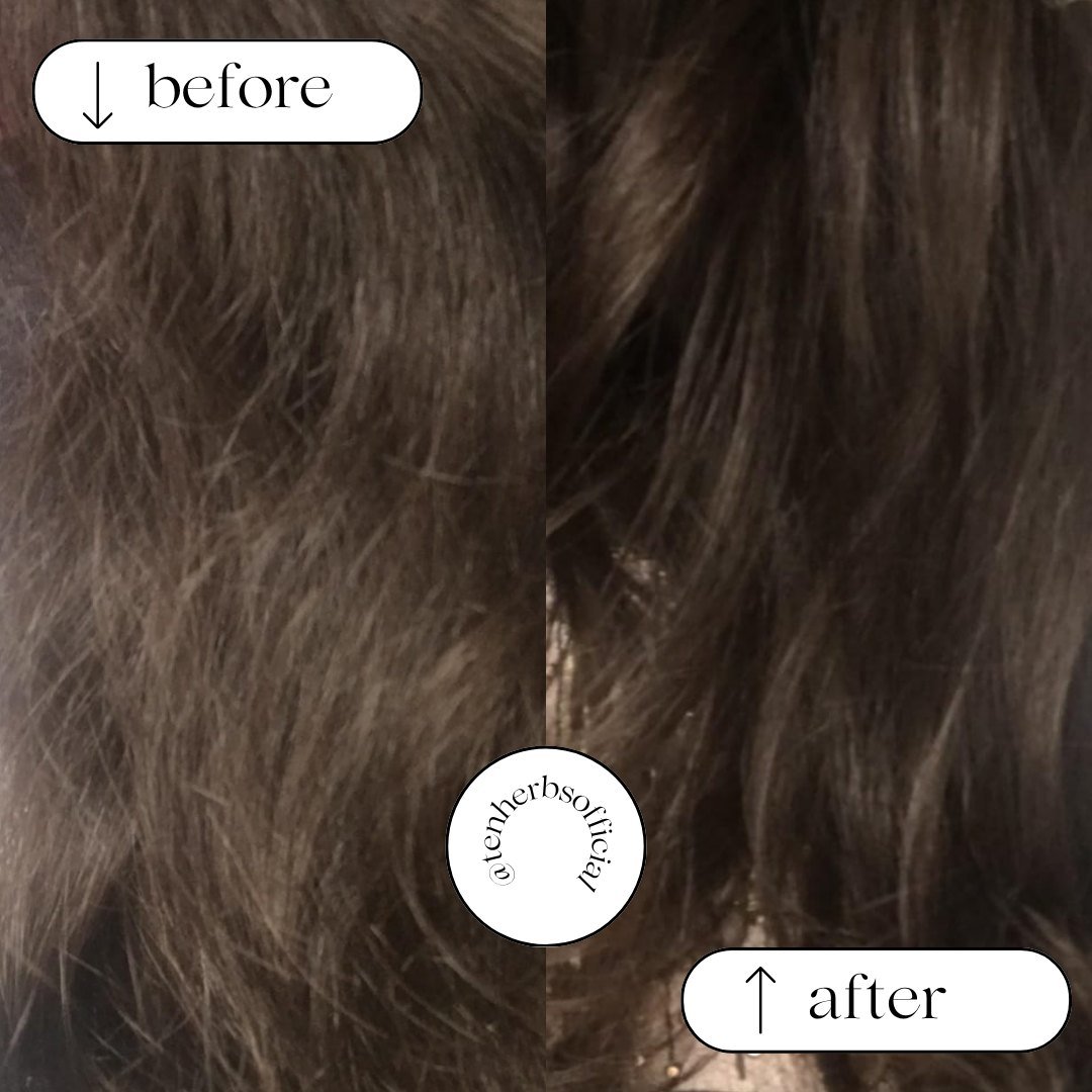Before and after photos from Muzna